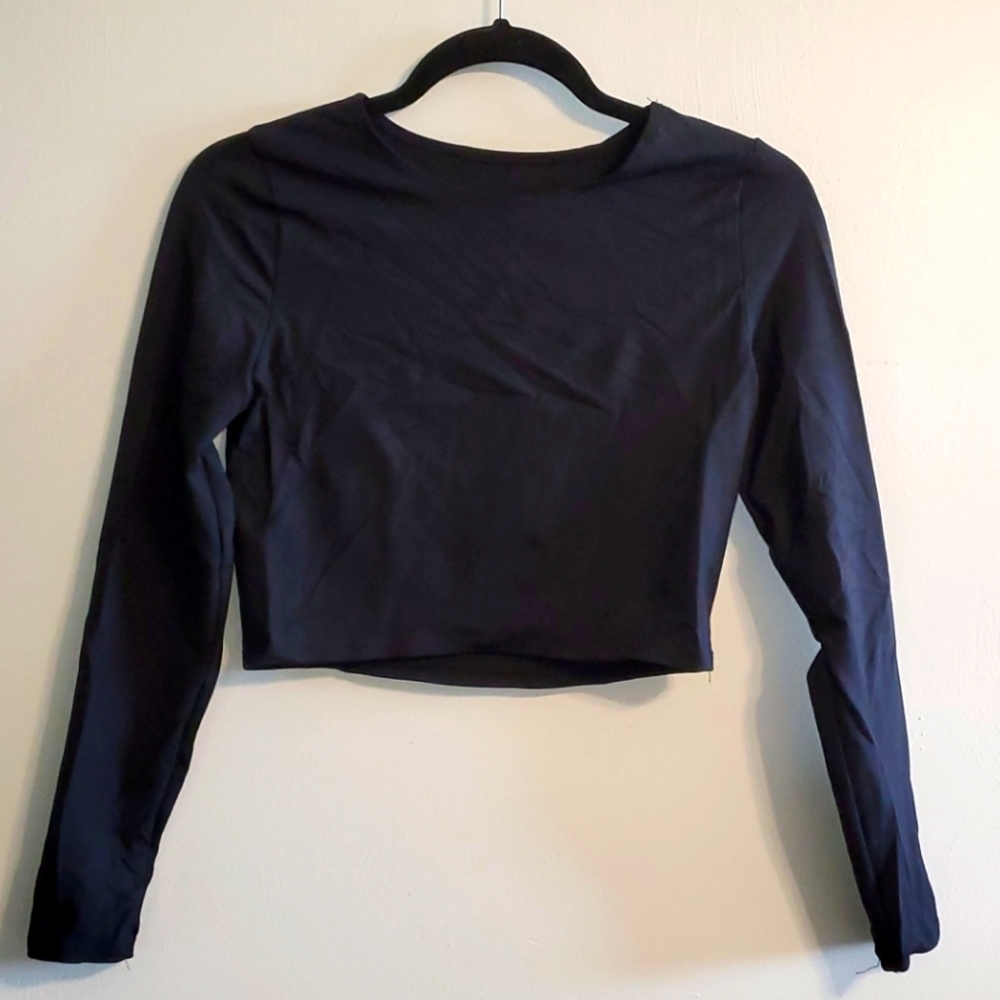 NWOT Long Sleeve Crop Top
